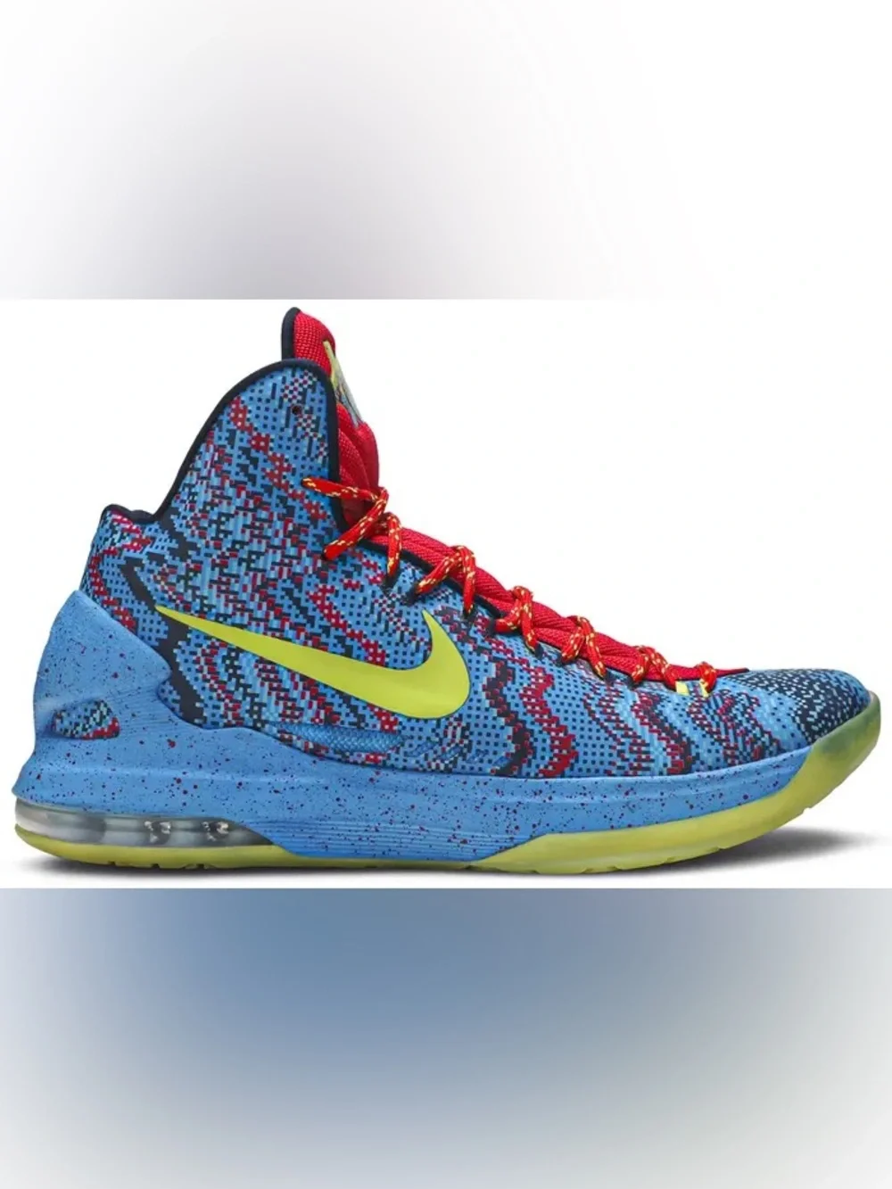 Nike Blue Zoom KD 5 'Christmas' Sneakers Size 13 US